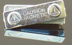 magnetic name badge holder